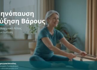 Εμμηνόπαυση & Αύξηση Βάρους: Αίτια, Σπλαγχνικό Λίπος και Στρατηγικές Αντιμετώπισης