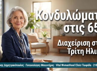 Κονδυλώματα στις Γυναίκες 65+: Διαχείριση στην Τρίτη Ηλικία