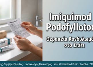 Imiquimod & Podofyllotoxin: Φαρμακευτική Θεραπεία Κονδυλωμάτων στο Σπίτι