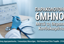 Πρωτόκολλο 6μηνης Παρακολούθησης μετά τη Θεραπεία Κονδυλωμάτων