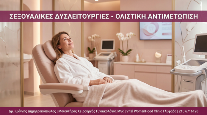 Γυναικολόγος Γλυφάδα - Σεξουαλικές Δυσλειτουργίες Γυναίκας - Vital WomanHood Clinic
