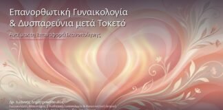 Επανορθωτική Γυναικολογία & Δυσπαρεύνια μετά Τοκετό: Αναίμακτη Επαναφορά Ικανοποίησης
