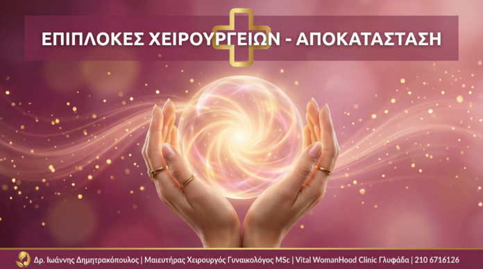 Γυναικολόγος Γλυφάδα - Επιπλοκές Χειρουργείου Αποκατάσταση - Vital WomanHood Clinic