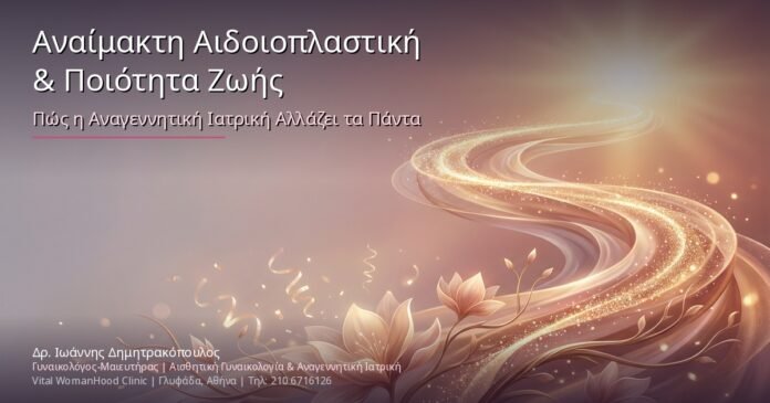 Αναίμακτη Αιδοιοπλαστική & Ποιότητα Ζωής: Πώς η Αναγεννητική Ιατρική Αλλάζει τα Πάντα Αναίμακτη Αιδοιοπλαστική & Ποιότητα Ζωής: Πώς η Αναγεννητική Ιατρική Αλλάζει τα Πάντα