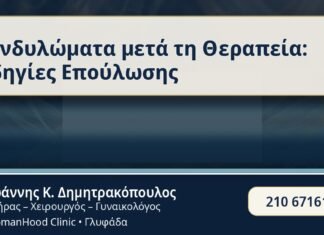 Κονδυλώματα μετά τη Θεραπεία: Οδηγίες Επούλωσης - Μετά τη Θεραπεία - Δρ. Ιωάννης Κ. Δημητρακόπουλος