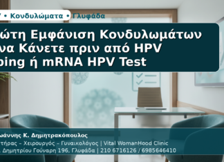 Πρώτη Εμφάνιση Κονδυλωμάτων - Δρ. Ιωάννης Κ. Δημητρακόπουλος | Μαιευτήρας – Χειρουργός – Γυναικολόγος | Vital WomanHood Clinic | 210 6716126 / 6985646410