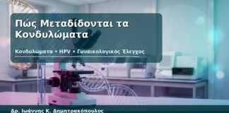 Πώς Μεταδίδονται τα Κονδυλώματα - Δρ. Ιωάννης Κ. Δημητρακόπουλος