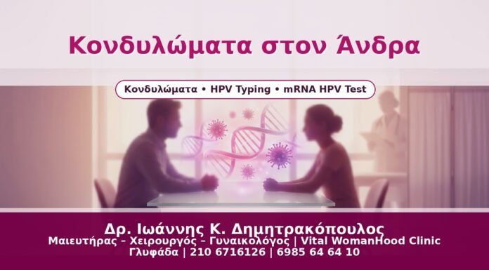 Κονδυλώματα στον Άνδρα - Δρ. Ιωάννης Κ. Δημητρακόπουλος