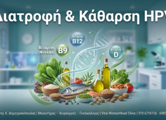 Διατροφή, Φολικό, B12 και Βιταμίνη D: Βοηθούν στην Κάθαρση HPV; Διατροφή & HPV - Δρ. Ιωάννης Κ. Δημητρακόπουλος