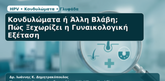 Κονδυλώματα ή Άλλη Βλάβη; - Δρ. Ιωάννης Κ. Δημητρακόπουλος | Μαιευτήρας – Χειρουργός – Γυναικολόγος | Vital WomanHood Clinic | 210 6716126 / 6985646410