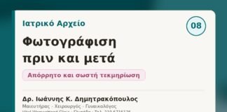 Φωτογράφιση πριν και μετά