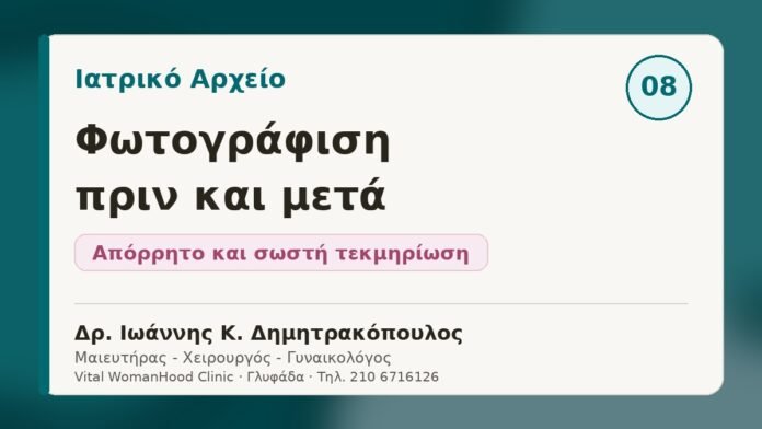 Φωτογράφιση πριν και μετά