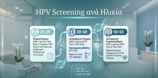 HPV Screening · Ηλικίες - Δρ. Ιωάννης Κ. Δημητρακόπουλος