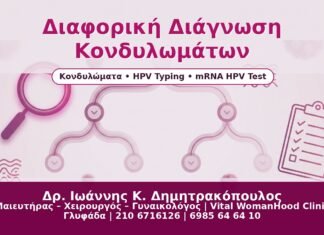 Διαφορική Διάγνωση Κονδυλωμάτων - Δρ. Ιωάννης Κ. Δημητρακόπουλος
