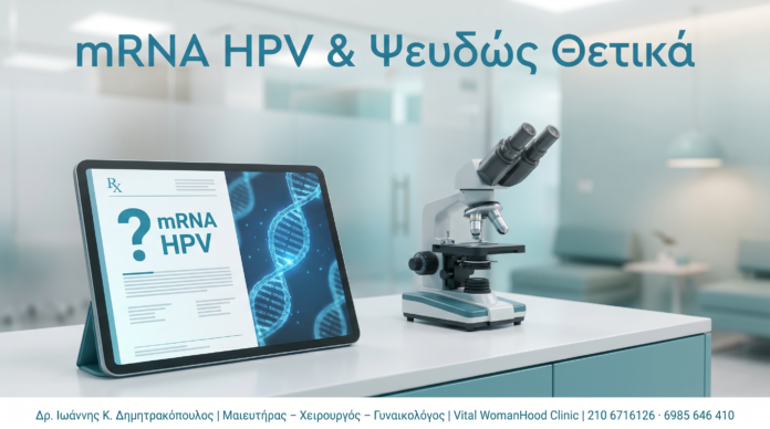 mRNA HPV · Ερμηνεία mRNA HPV · Ερμηνεία - Δρ. Ιωάννης Κ. Δημητρακόπουλος