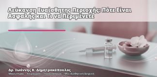 Λεύκανση Ευαίσθητης Περιοχής: Πότε Είναι Ασφαλής και Τι να Περιμένετε - Δρ. Ιωάννης Κ. Δημητρακόπουλος