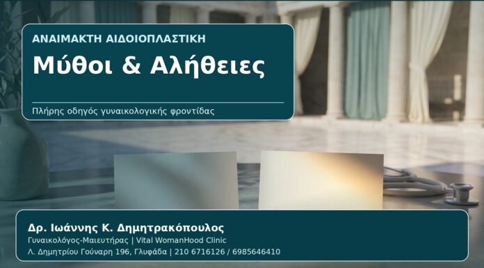Μύθοι & Αλήθειες - Γυναικολόγος Γλυφάδα: Αναίμακτη Αιδοιοπλαστική — Μύθοι, Αλήθειες και Ρεαλιστικές Προσδοκίες από τον Δρ. Ιωάννη Κ. Δημητρακόπουλο, Γυναικολόγο-Μαιευτήρα στη Γλυφάδα