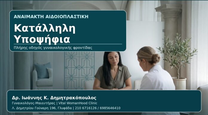 Κατάλληλη Υποψήφια - Γυναικολόγος Γλυφάδα: Αναίμακτη Αιδοιοπλαστική — Ποια Γυναίκα Είναι Κατάλληλη Υποψήφια; από τον Δρ. Ιωάννη Κ. Δημητρακόπουλο, Γυναικολόγο-Μαιευτήρα στη Γλυφάδα