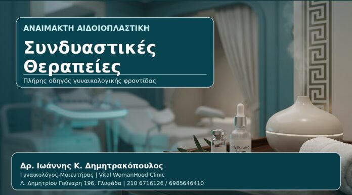 Συνδυαστικές Θεραπείες - Γυναικολόγος Γλυφάδα: Αναίμακτη Αιδοιοπλαστική και Κολπική Ανάπλαση — Πότε Συνδυάζονται; από τον Δρ. Ιωάννη Κ. Δημητρακόπουλο, Γυναικολόγο-Μαιευτήρα στη Γλυφάδα