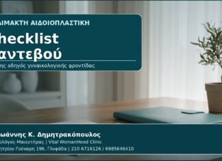 Checklist Ραντεβού - Γυναικολόγος Γλυφάδα: Αναίμακτη Αιδοιοπλαστική — Checklist Ερωτήσεων για το Ραντεβού σας από τον Δρ. Ιωάννη Κ. Δημητρακόπουλο, Γυναικολόγο-Μαιευτήρα στη Γλυφάδα