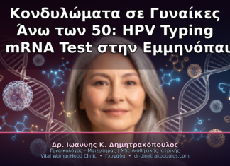 Κονδυλώματα σε Γυναίκες Άνω των 50: HPV Typing και mRNA Test στην Εμμηνόπαυση