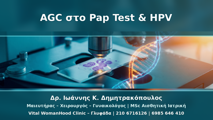 AGC στο Pap Test και HPV: Γιατί Δεν Είναι Ίδιο με ASC-US ή LSIL
