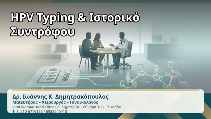HPV Typing & Ιστορικό Συντρόφου - Δρ. Ιωάννης Κ. Δημητρακόπουλος