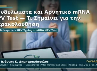 Γυναικολόγος Γλυφάδα: Κονδυλώματα και Αρνητικό mRNA HPV Test — Τι Σημαίνει για την Παρακολούθηση