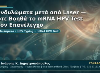 Γυναικολόγος Γλυφάδα: Κονδυλώματα μετά από Laser — Πότε Βοηθά το mRNA HPV Test στον Επανέλεγχο
