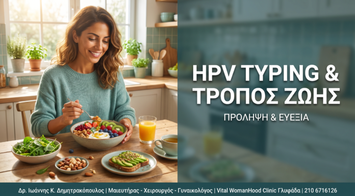 Γυναικολόγος Γλυφάδα: HPV Typing & Τρόπος Ζωής: Διατροφή, Ύπνος & Ανοσοποιητικό — Δρ. Δημητρακόπουλος Γλυφάδα