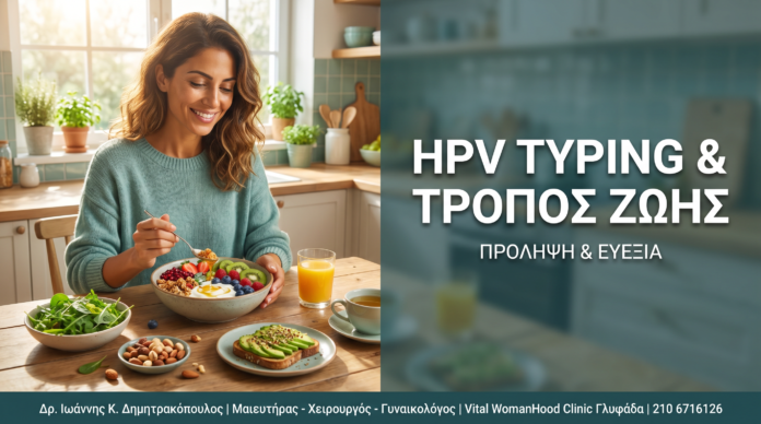 Γυναικολόγος Γλυφάδα: HPV Typing & Τρόπος Ζωής: Διατροφή, Ύπνος & Ανοσοποιητικό — Δρ. Δημητρακόπουλος Γλυφάδα