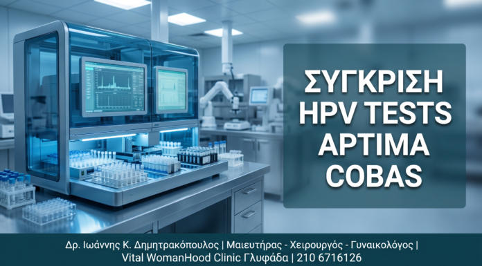 Γυναικολόγος Γλυφάδα: Σύγκριση Σύγχρονων HPV Tests: Aptima, cobas & Onclarity — Δρ. Δημητρακόπουλος Γλυφάδα