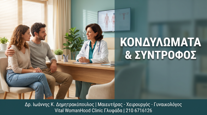 Γυναικολόγος Γλυφάδα: Κονδυλώματα & Σύντροφος: Πρωτόκολλο Ελέγχου & Επικοινωνίας Γυναικολόγος Γλυφάδα: Κονδυλώματα & Σύντροφος: Πρωτόκολλο Ελέγχου & Επικοινωνίας — Δρ. Δημητρακόπουλος Γλυφάδα