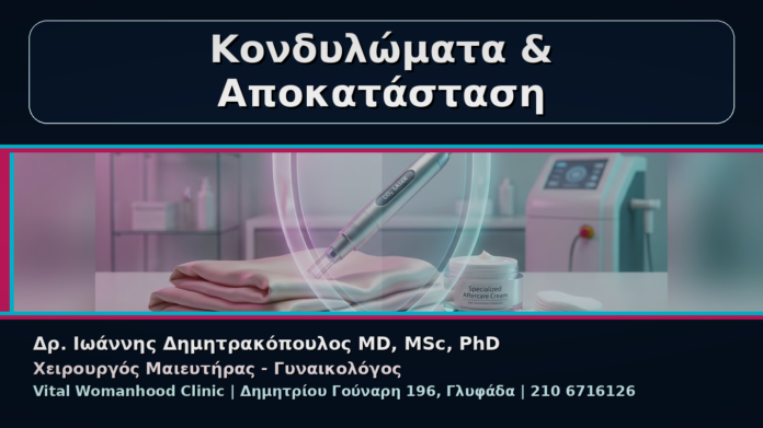 Κονδυλώματα & Αποκατάσταση - Γυναικολόγος Γλυφάδα: Κονδυλώματα και Αισθητική Αποκατάσταση μετά τη Θεραπεία | Δρ. Ιωάννης Δημητρακόπουλος