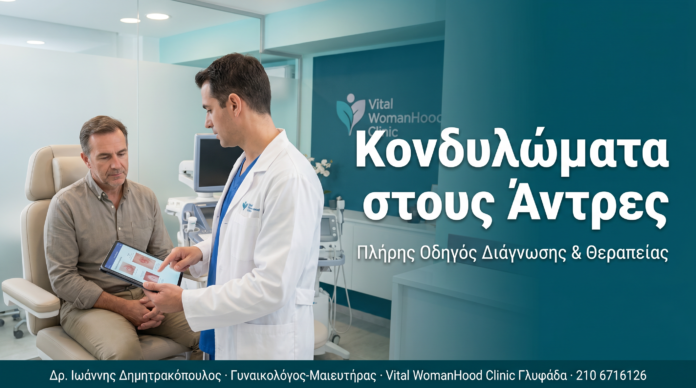 Κονδυλώματα στους Άντρες: Όλα Όσα Πρέπει να Γνωρίζετε