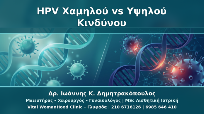 HPV 6/11 και 16/18: Χαμηλού και Υψηλού Κινδύνου Τύποι στα Κονδυλώματα