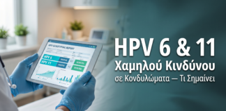 HPV 6 & 11 (Χαμηλού Κινδύνου) σε Κονδυλώματα — Τι Σημαίνει