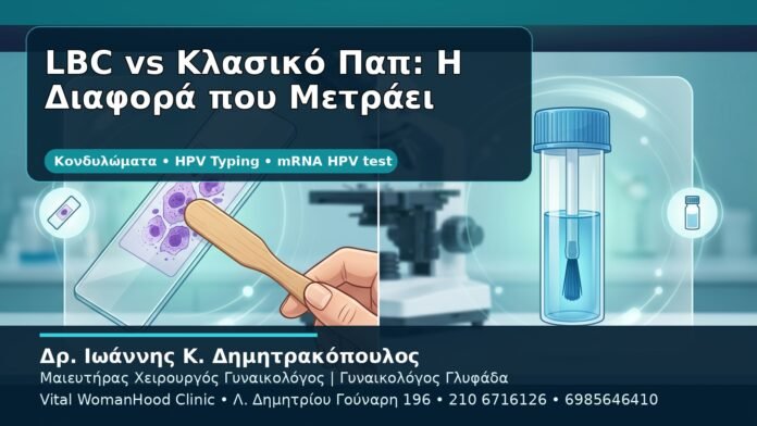 LBC vs Κλασικό Παπ: Η Διαφορά που Μετράει - Δρ. Ιωάννης Κ. Δημητρακόπουλος