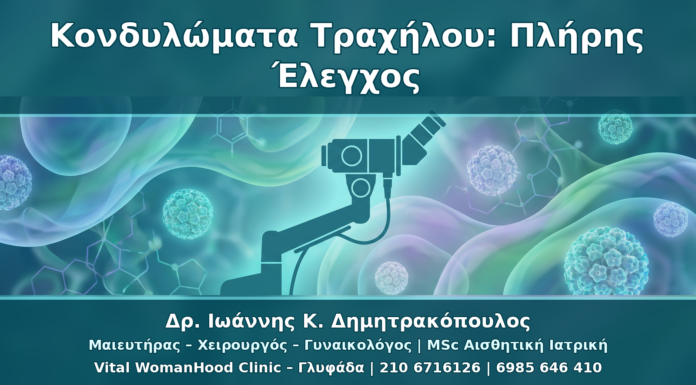 Κονδυλώματα Τραχήλου Μήτρας: Κολποσκόπηση, HPV Typing και mRNA Test