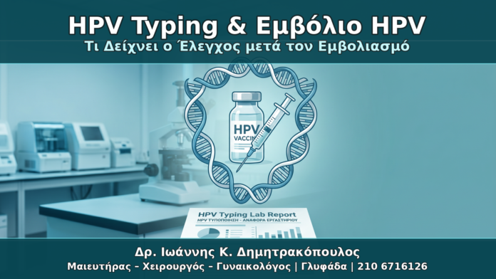 HPV Typing & Εμβόλιο HPV - Δρ. Ιωάννης Κ. Δημητρακόπουλος Γυναικολόγος Γλυφάδα