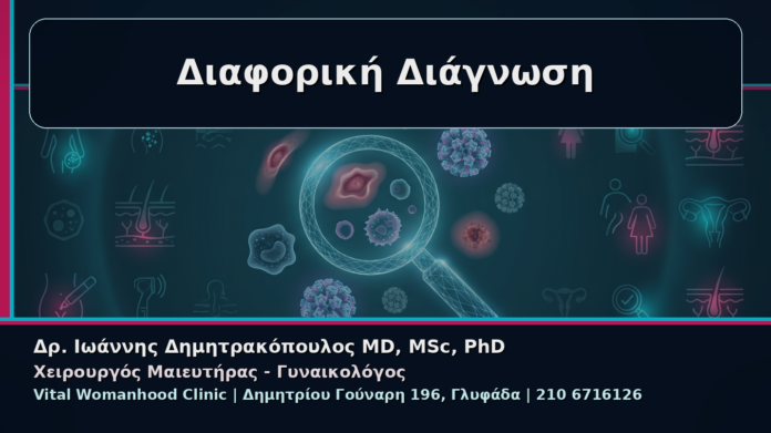 Διαφορική Διάγνωση - Γυναικολόγος Γλυφάδα: Κονδυλώματα και Διαφορική Διάγνωση – Σπίλοι, Μαλακά Ινώματα, Μολλούσκο | Δρ. Ιωάννης Δημητρακόπουλος