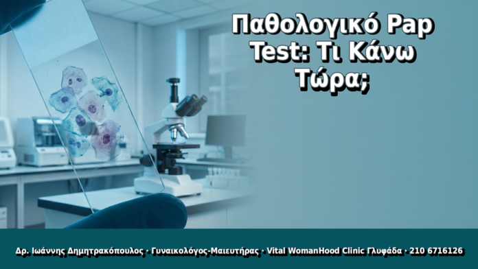 Παθολογικό Pap Test: Τι Κάνω Τώρα; - Δρ. Ιωάννης Δημητρακόπουλος, Γυναικολόγος Γλυφάδα