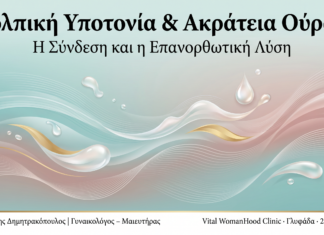 Υποτονία & Ακράτεια — Σύνδεση και αντιμετώπιση