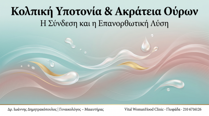 Υποτονία & Ακράτεια — Σύνδεση και αντιμετώπιση