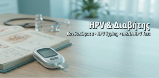 HPV Typing σε Γυναίκες με Σακχαρώδη Διαβήτη: Γιατί Χρειάζεται Διαφορετική Παρακολούθηση