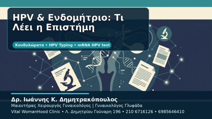 HPV & Ενδομήτριο: Τι Λέει η Επιστήμη - Δρ. Ιωάννης Κ. Δημητρακόπουλος
