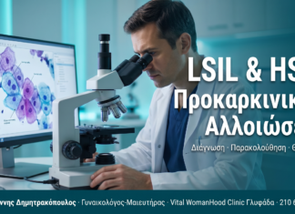 LSIL & HSIL: Προκαρκινικές Αλλοιώσεις και HPV Λοίμωξη LSIL & HSIL: Προκαρκινικές Αλλοιώσεις και HPV Λοίμωξη
