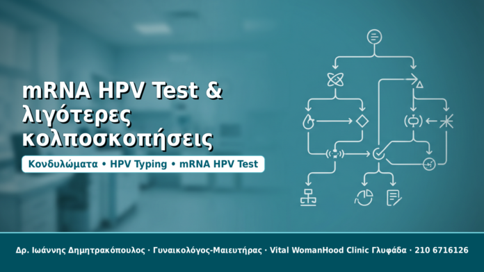 mRNA HPV Test & λιγότερες κολποσκοπήσεις - Δρ. Ιωάννης Δημητρακόπουλος