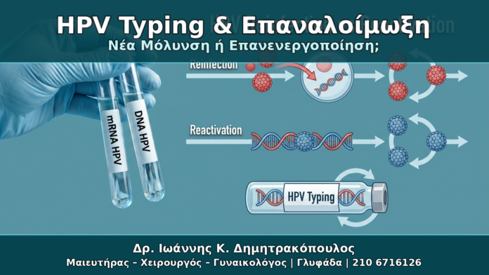 HPV Typing & Επαναλοίμωξη - Δρ. Ιωάννης Κ. Δημητρακόπουλος Γυναικολόγος Γλυφάδα