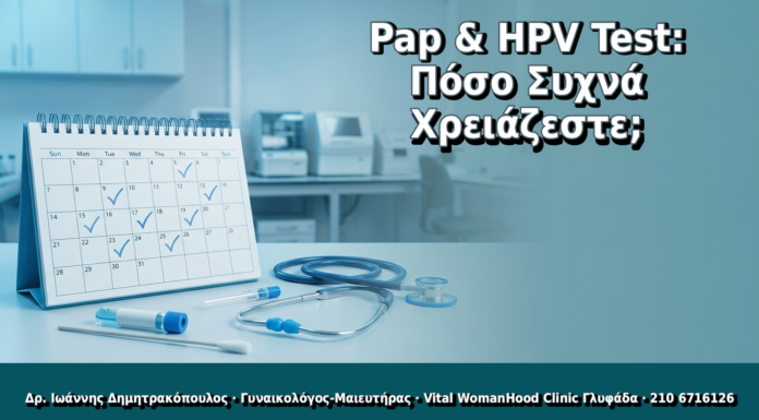 Pap & HPV Test: Πόσο Συχνά Χρειάζεστε; - Δρ. Ιωάννης Δημητρακόπουλος, Γυναικολόγος Γλυφάδα